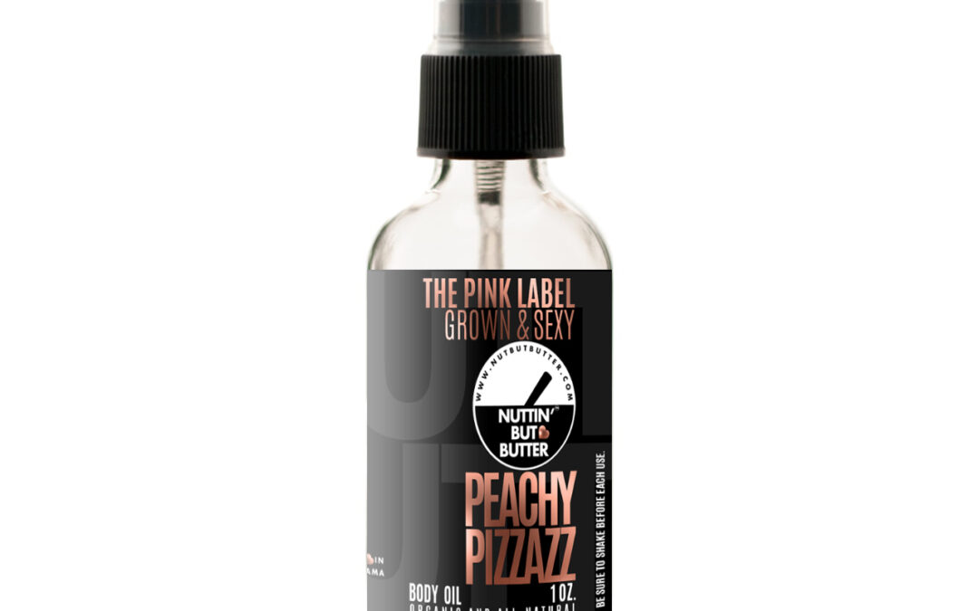 PEACHY PIZZAZZ: WOMEN ALL-NATURAL BODY OIL