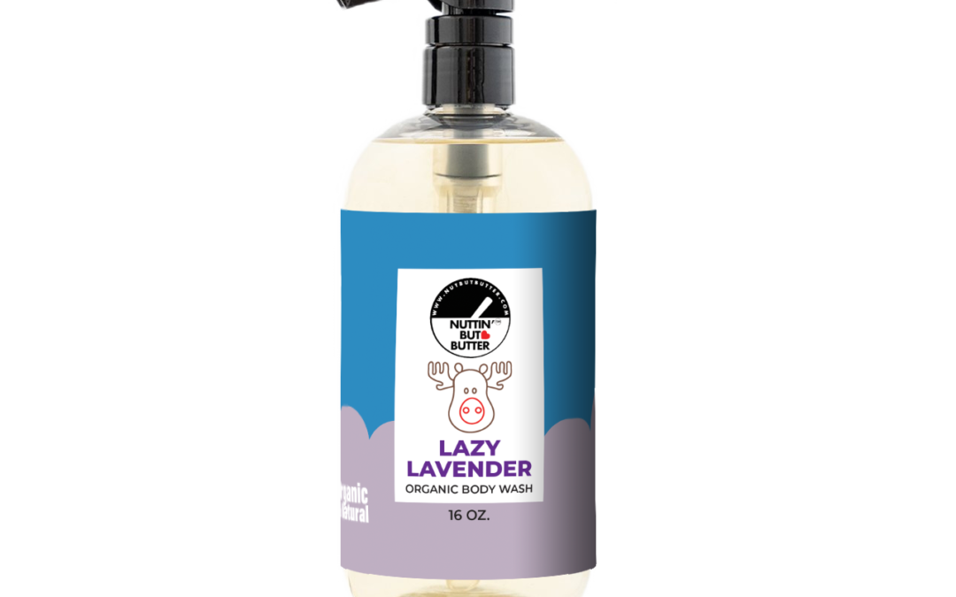 Organic Vitamin-Infused Body Wash (Lazy Lavender)