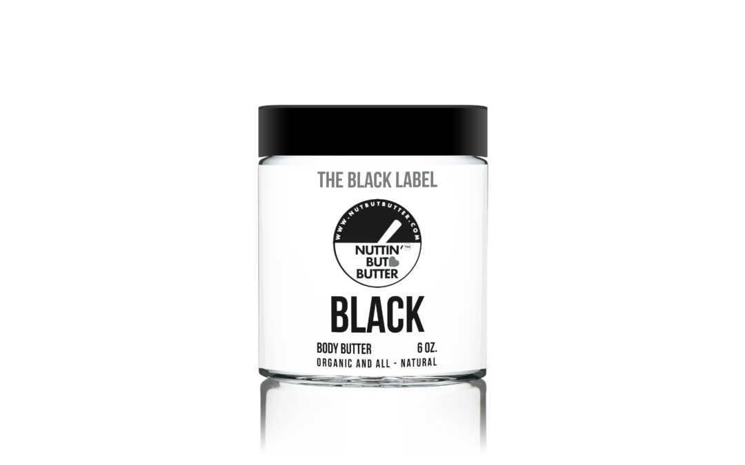 “BLACK” ORGANIC BODY BUTTER (6 OZ.)