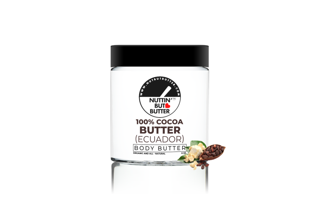 100% ORGANIC COCOA BUTTER (6 OZ.)