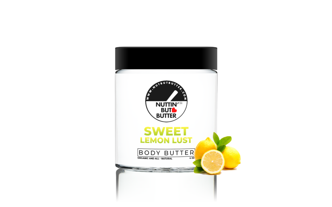 SWEET LEMON LUST ORGANIC BODY BUTTER (4 OZ.)