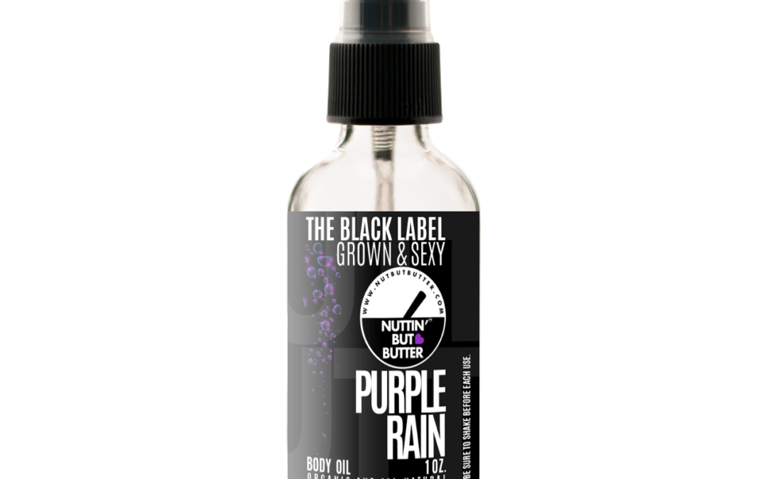 PURPLE RAIN: MEN’S ALL-NATURAL BODY OIL FRAGRANCE