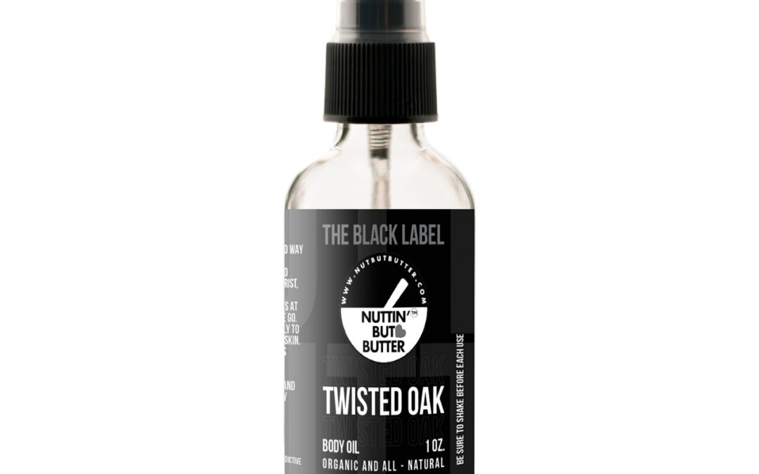 TWISTED OAK: MEN’S ALL-NATURAL BODY OIL FRAGRANCE