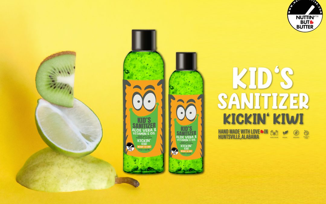 Kid’s Hydrating Hand Sanitizer: Kickin’ Kiwi