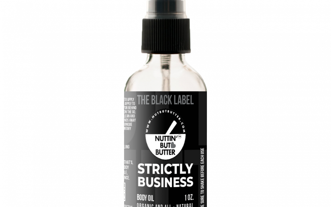 STRICTLY BUSINESS: MEN’S ALL-NATURAL BODY OIL FRAGRANCE