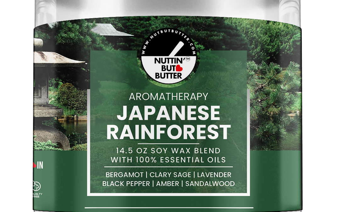 Japanese Rainforest – 3 Wick 14.5 OZ.  100% Soy Candle