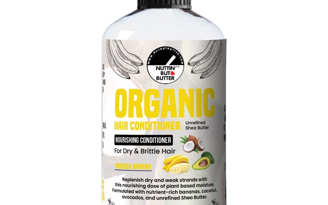 MUSHEA BANANA ORGANIC HAIR CONDITIONER  8 OZ.