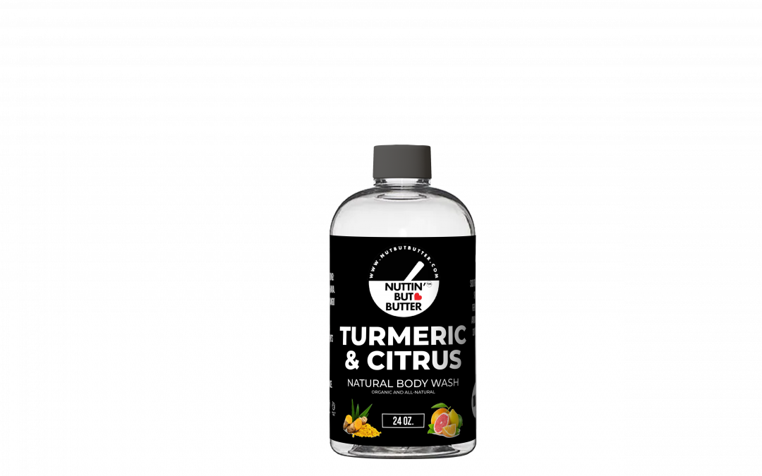 TURMERIC & CITRUS NATURAL BODY WASH 24 OZ.