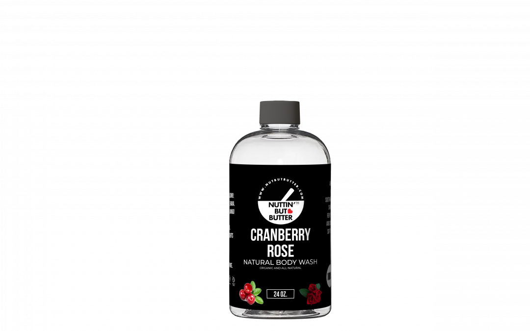 CRANBERRY ROSE NATURAL BODY WASH 24 OZ.