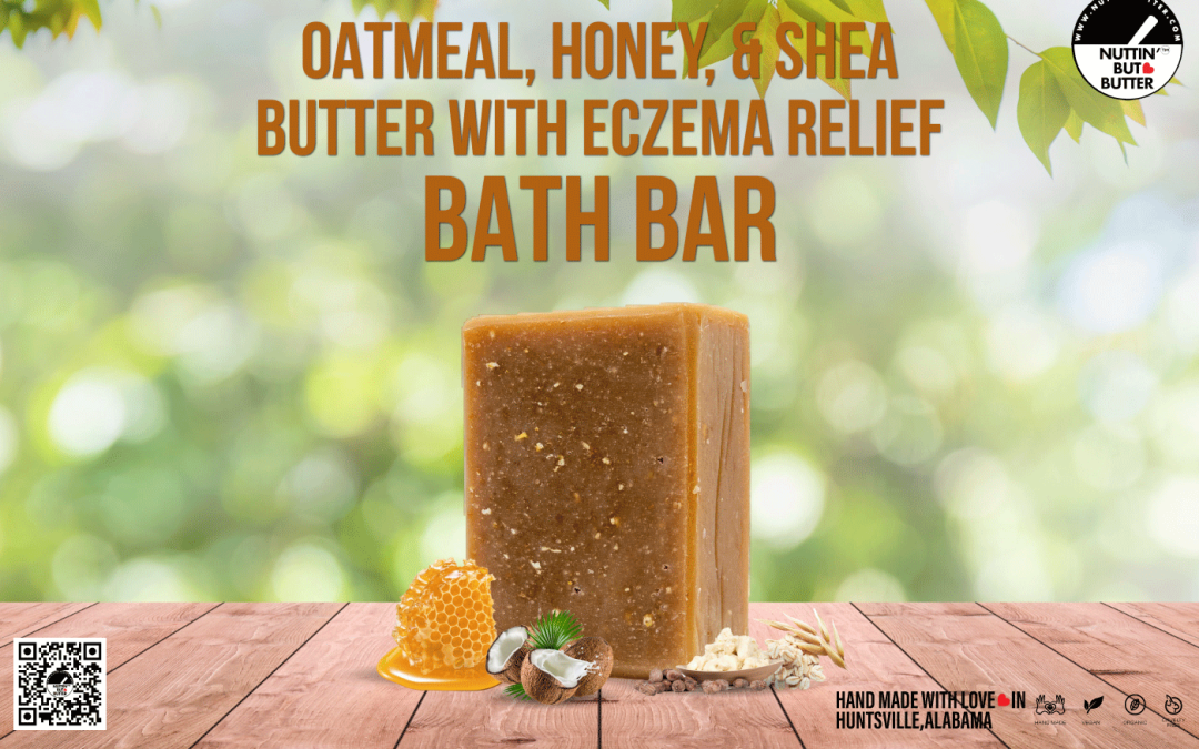 OATMEAL, HONEY & SHEA BUTTER WITH ECZEMA RELIEF BATH BAR 5.5 OZ.