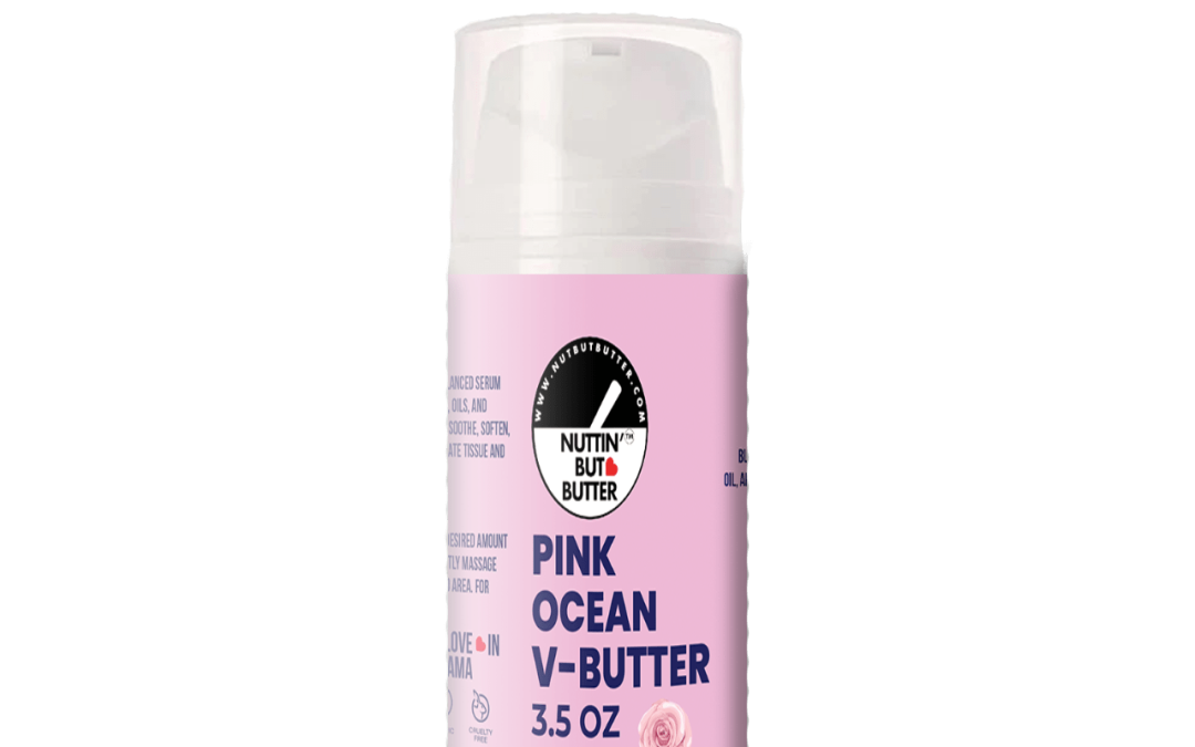 PINK OCEAN NATURAL V-BUTTER PUMP 3.5 OZ.