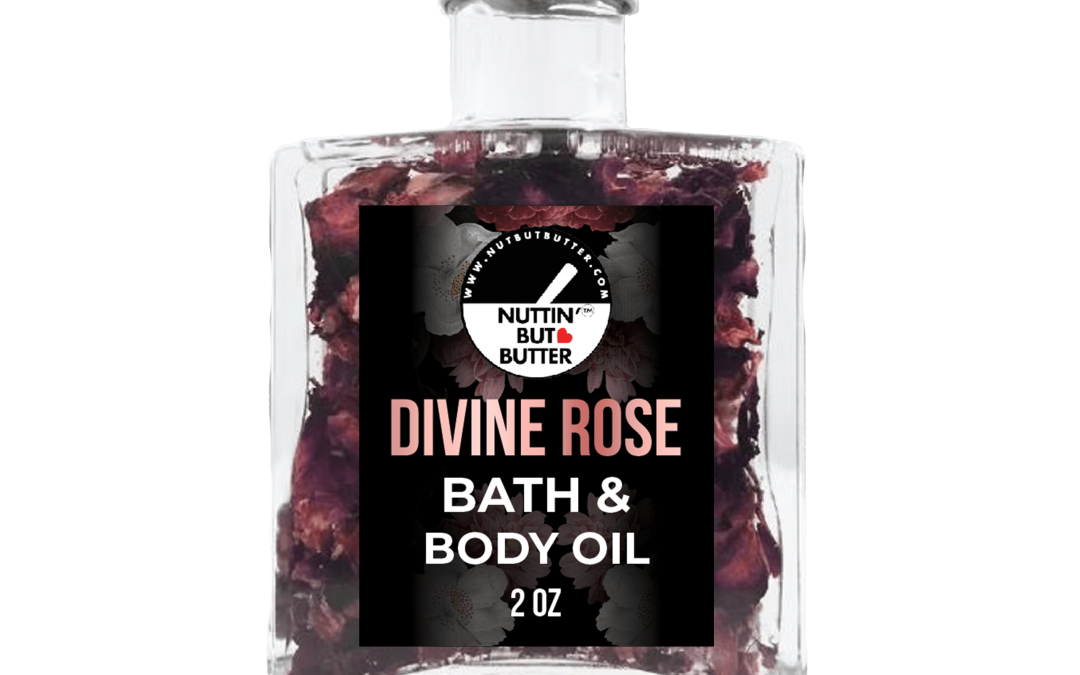 Divine Rose Bath & Shower Oil 2 OZ.