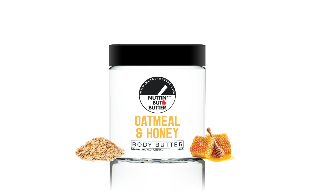 OATMEAL & HONEY ORGANIC BODY BUTTER (6 OZ.)