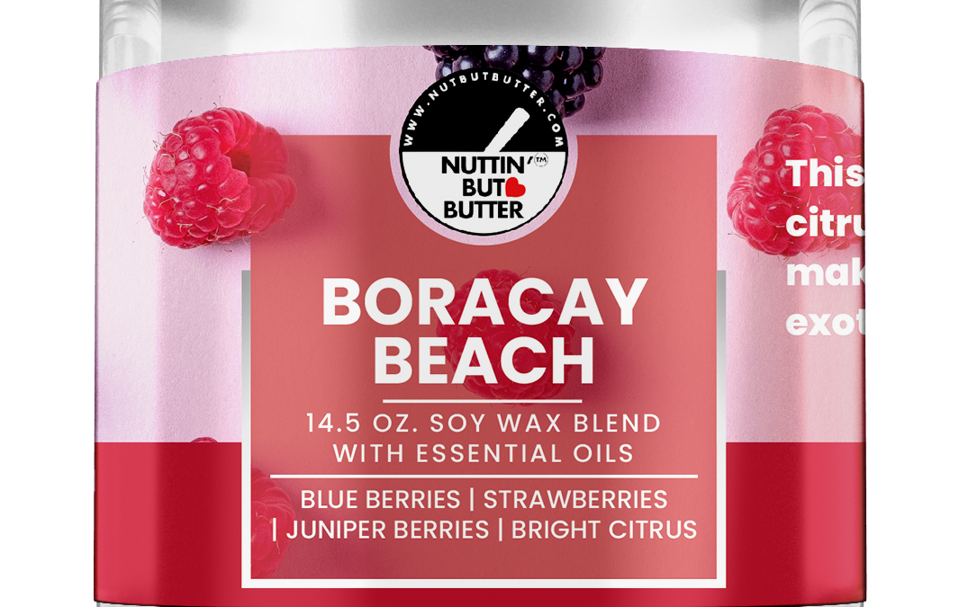 Boracay Beach – 3 Wick 14.5 OZ.  100% Soy Candle