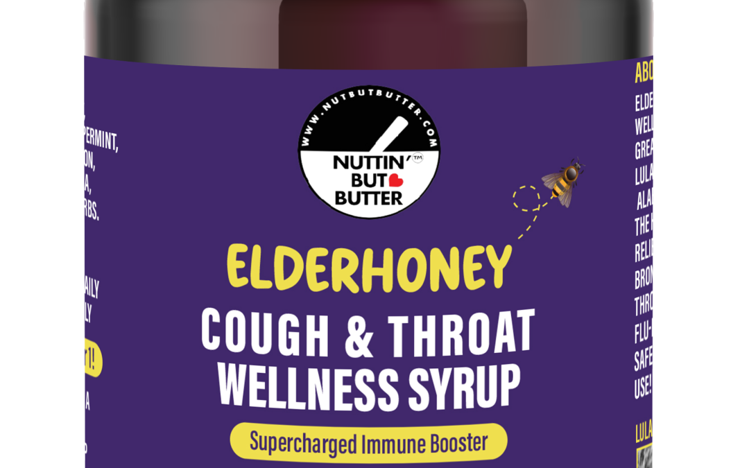 ElderHoney: Cough & Throat Wellness Syrup 13 OZ
