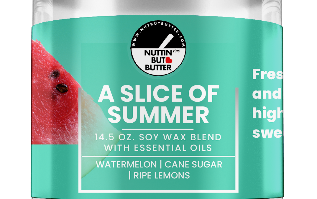 A Slice of Summer – 3 Wick 14.5 OZ.  100% Soy Candle