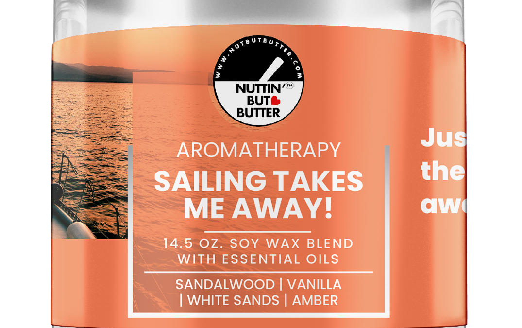 Sailing Takes Me Away – 3 Wick 14.5 OZ.  100% Soy Candle