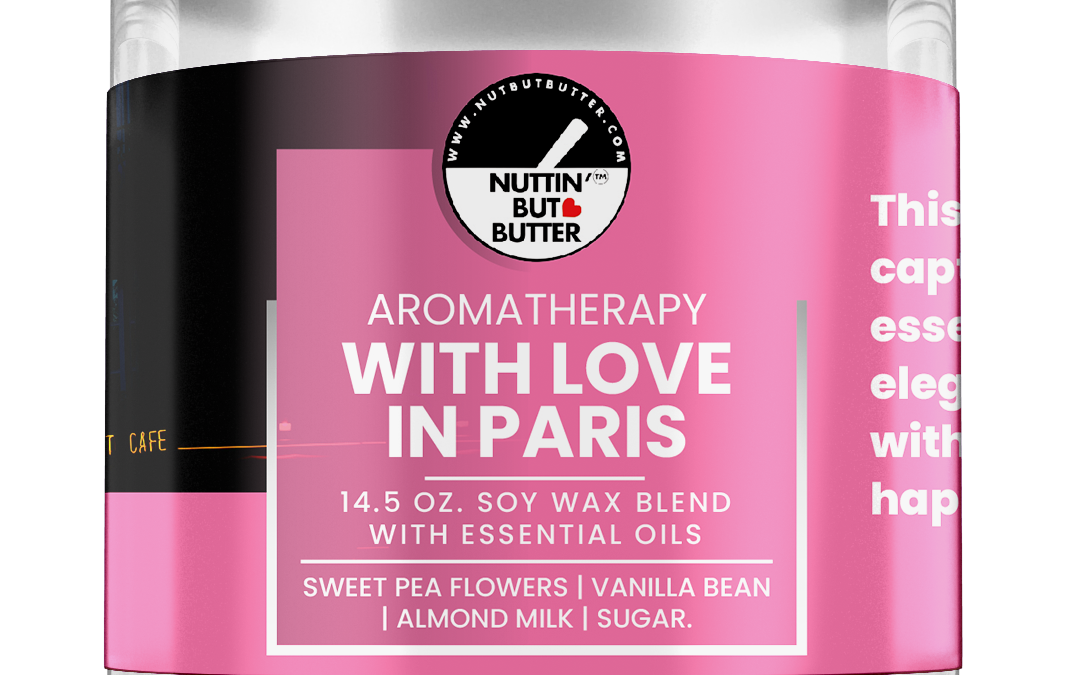 With Love In Paris – 3 Wick 14.5 OZ. 100% Soy Candle