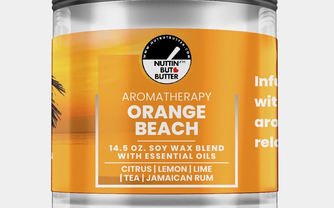 Orange Beach – 3 Wick 14.5 OZ. 100% Soy Candle
