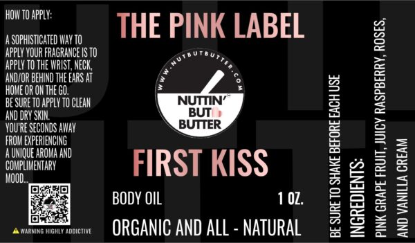 FIRST KISS 1 OZ. LUXE SCENTED BODY OIL - Image 2