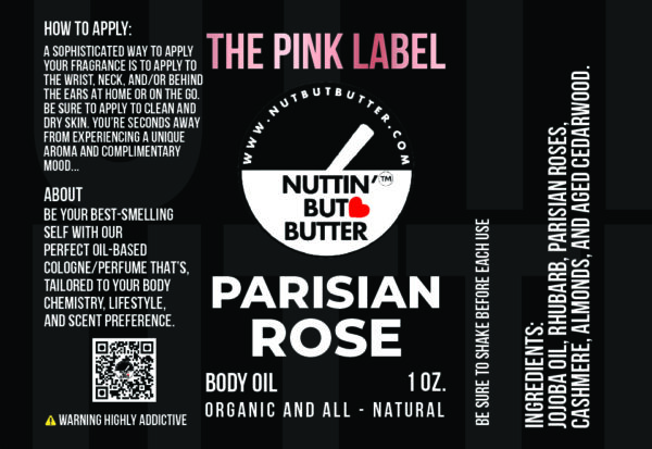 PARISIAN ROSE 1 OZ. LUXE SCENTED BODY OIL - Image 2