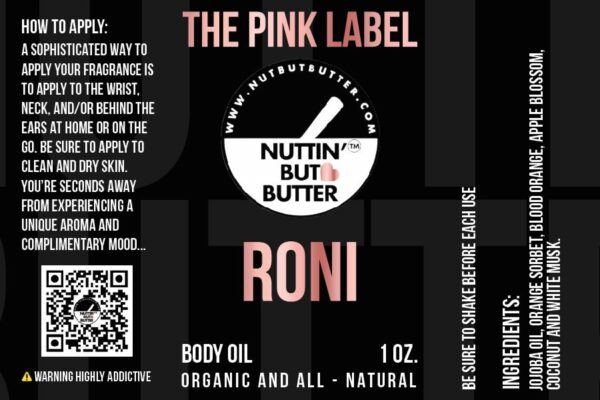 RONI 1 OZ. LUXE SCENTED BODY OIL - Image 2